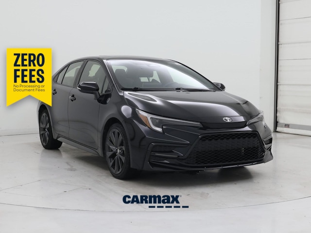 Black 2023 Toyota Corolla Sedan Front-Wheel Drive Automatic