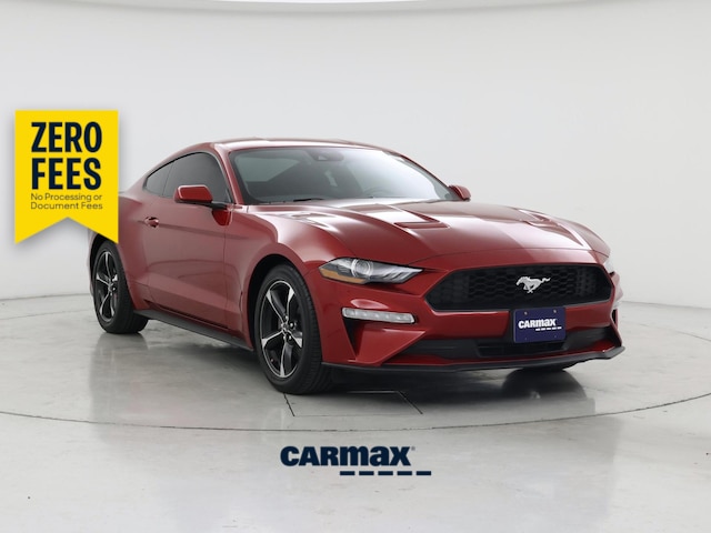 Red 2021 Ford Mustang Coupe Rear-Wheel Drive Automatic