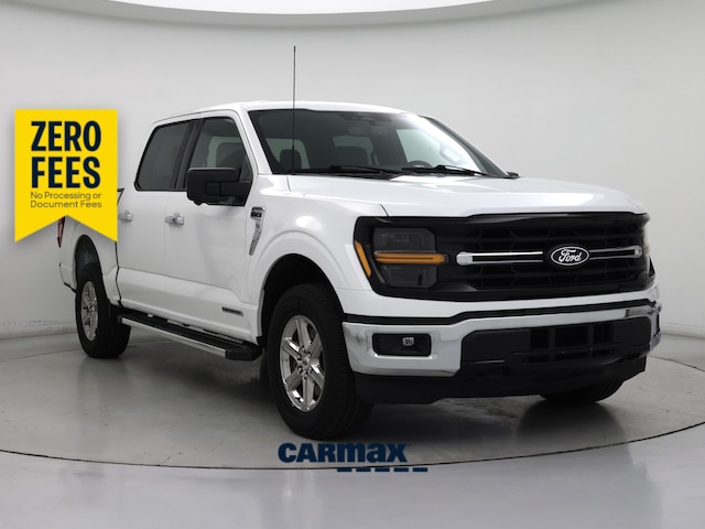 White 2024 Ford F-150 Pickup Truck Four-Wheel Drive Automatic