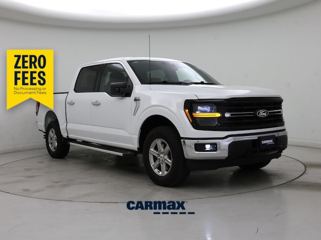 White 2025 Ford F-150 Pickup Truck Four-Wheel Drive Automatic