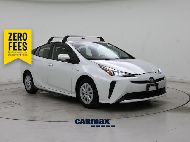 White 2022 Toyota Prius Hatchback Front-Wheel Drive Automatic