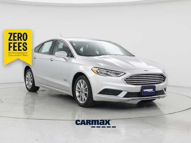 Silver 2018 Ford Fusion Energi Sedan Front-Wheel Drive Automatic