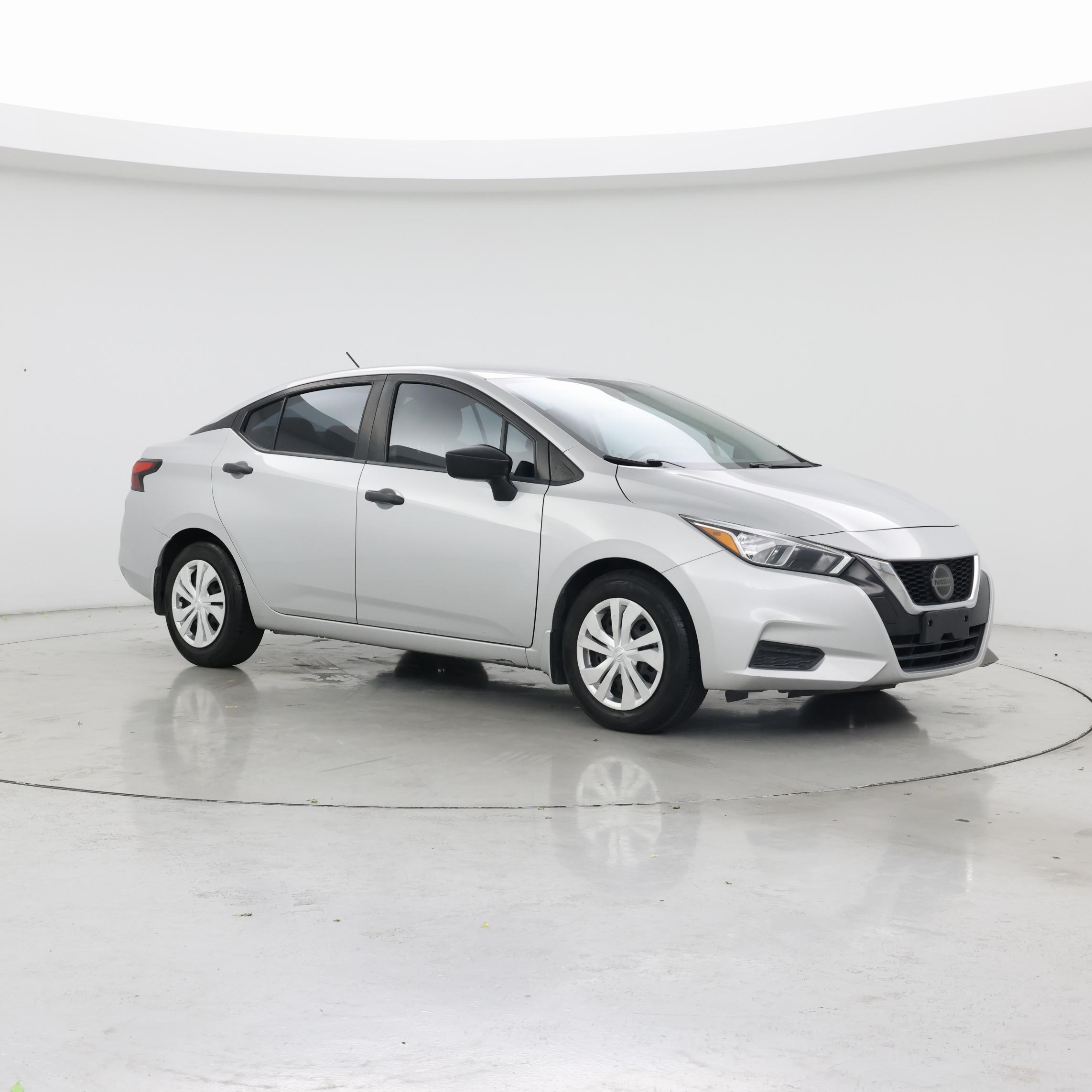 Silver 2021 Nissan Versa Sedan Front-Wheel Drive Automatic
