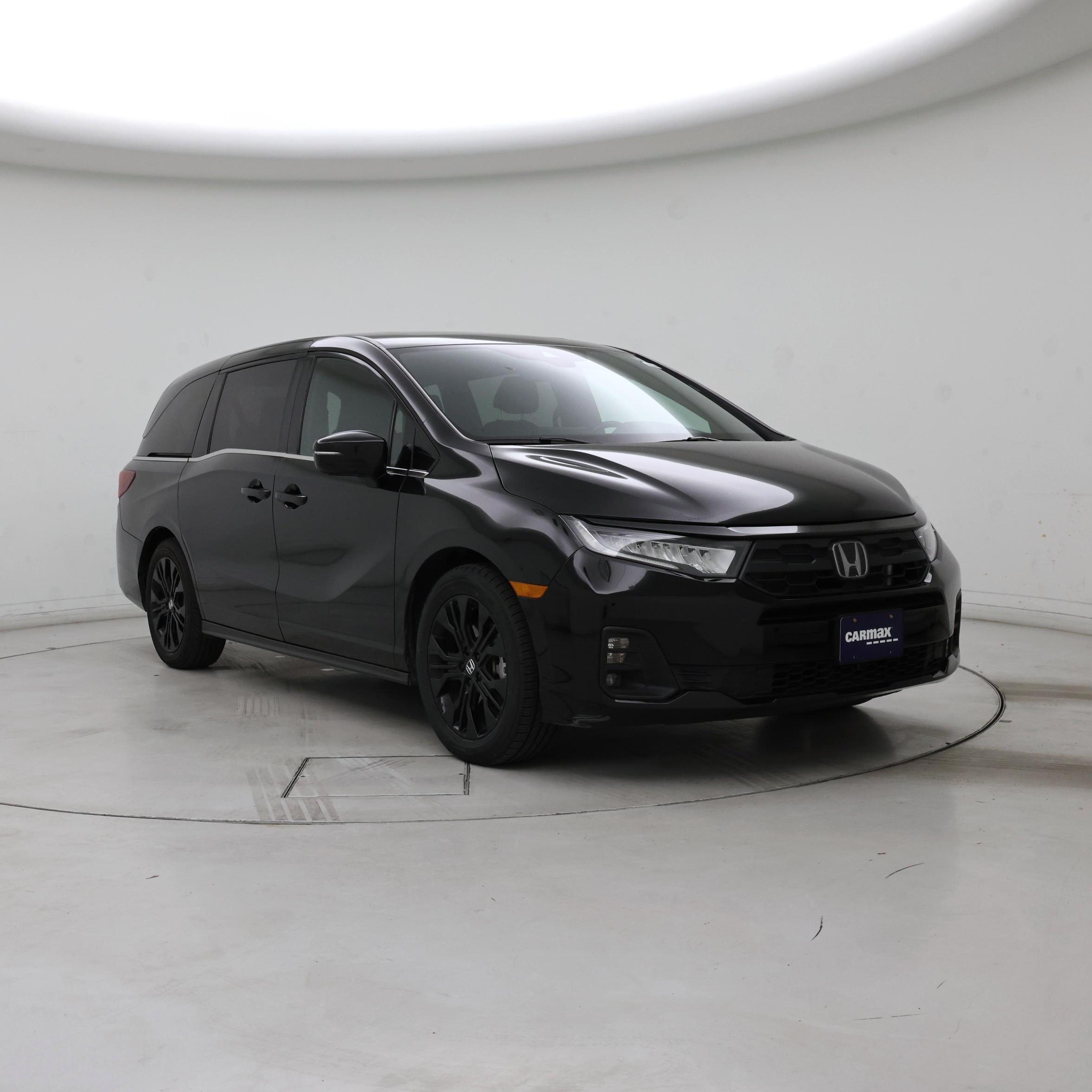 Black 2025 Honda Odyssey Minivan Front-Wheel Drive Automatic