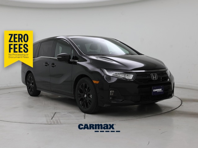 Black 2025 Honda Odyssey Minivan Front-Wheel Drive Automatic