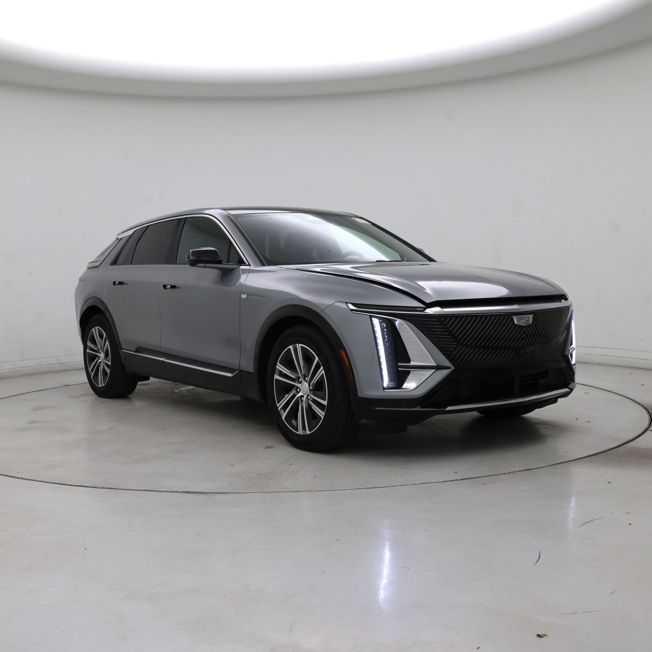 Silver 2024 Cadillac LYRIQ SUV / Crossover Rear-Wheel Drive Automatic