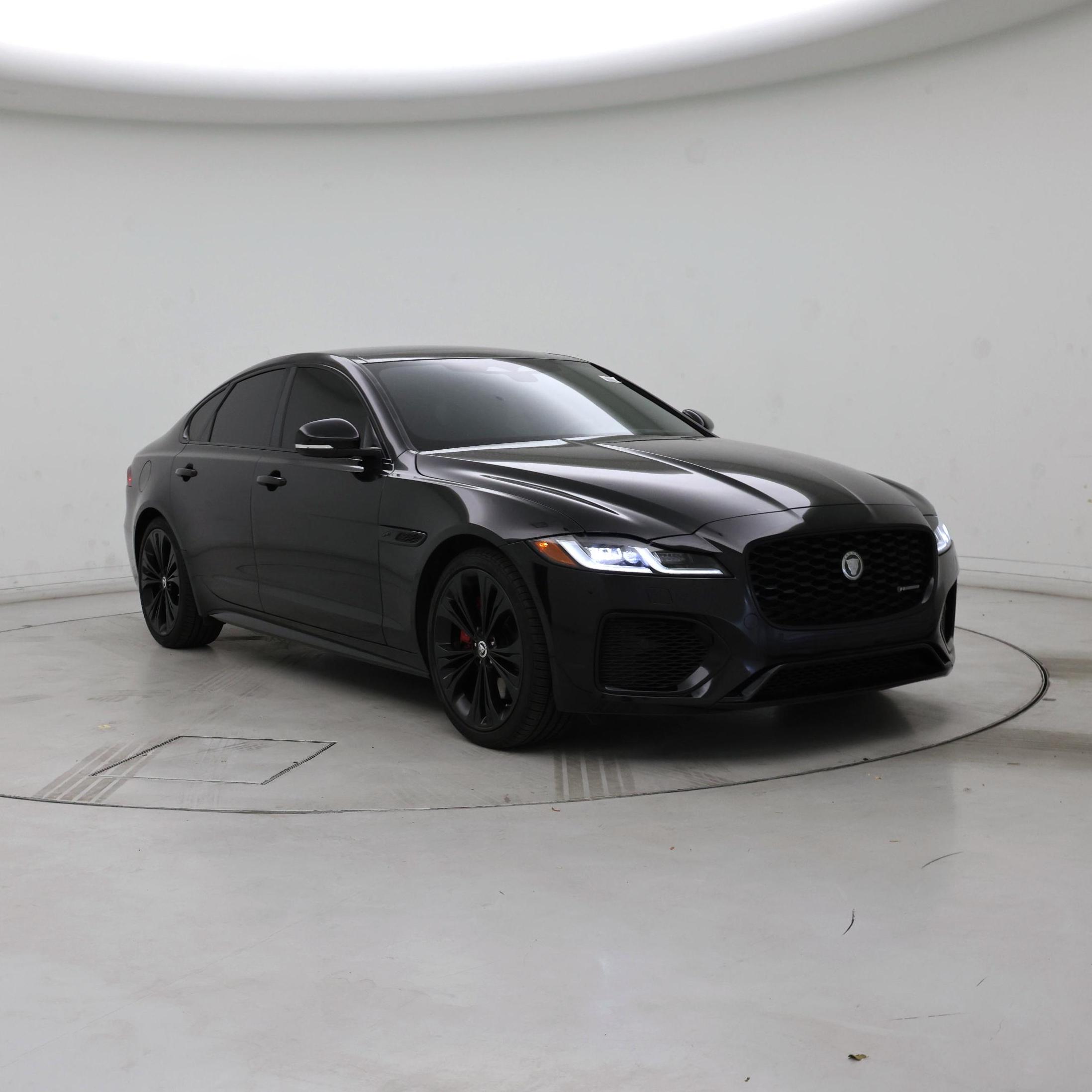 Black 2024 Jaguar XF Sedan All-Wheel Drive Automatic