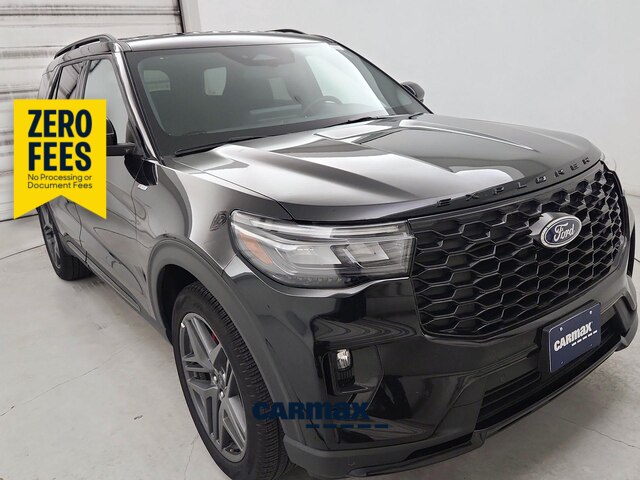 Black 2025 Ford Explorer SUV / Crossover All-Wheel Drive Automatic