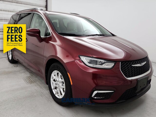 Red 2021 Chrysler Pacifica Minivan Front-Wheel Drive Automatic