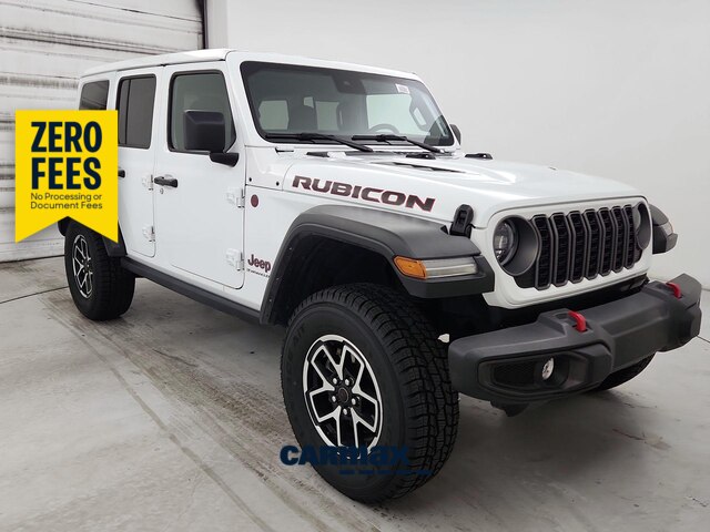 White 2025 Jeep Wrangler SUV / Crossover Four-Wheel Drive Automatic