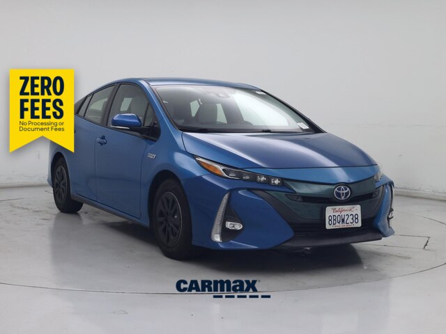 Blue 2017 Toyota Prius Prime Hatchback Front-Wheel Drive Automatic