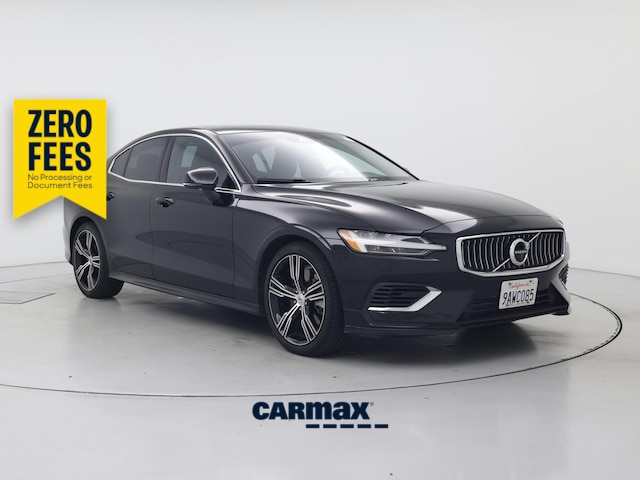 Black 2022 Volvo S60 Sedan All-Wheel Drive Automatic