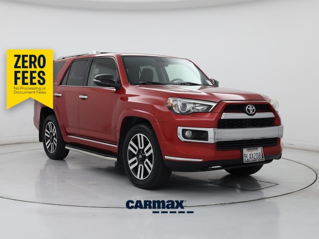 Red 2016 Toyota 4Runner SUV / Crossover 4X2 Automatic