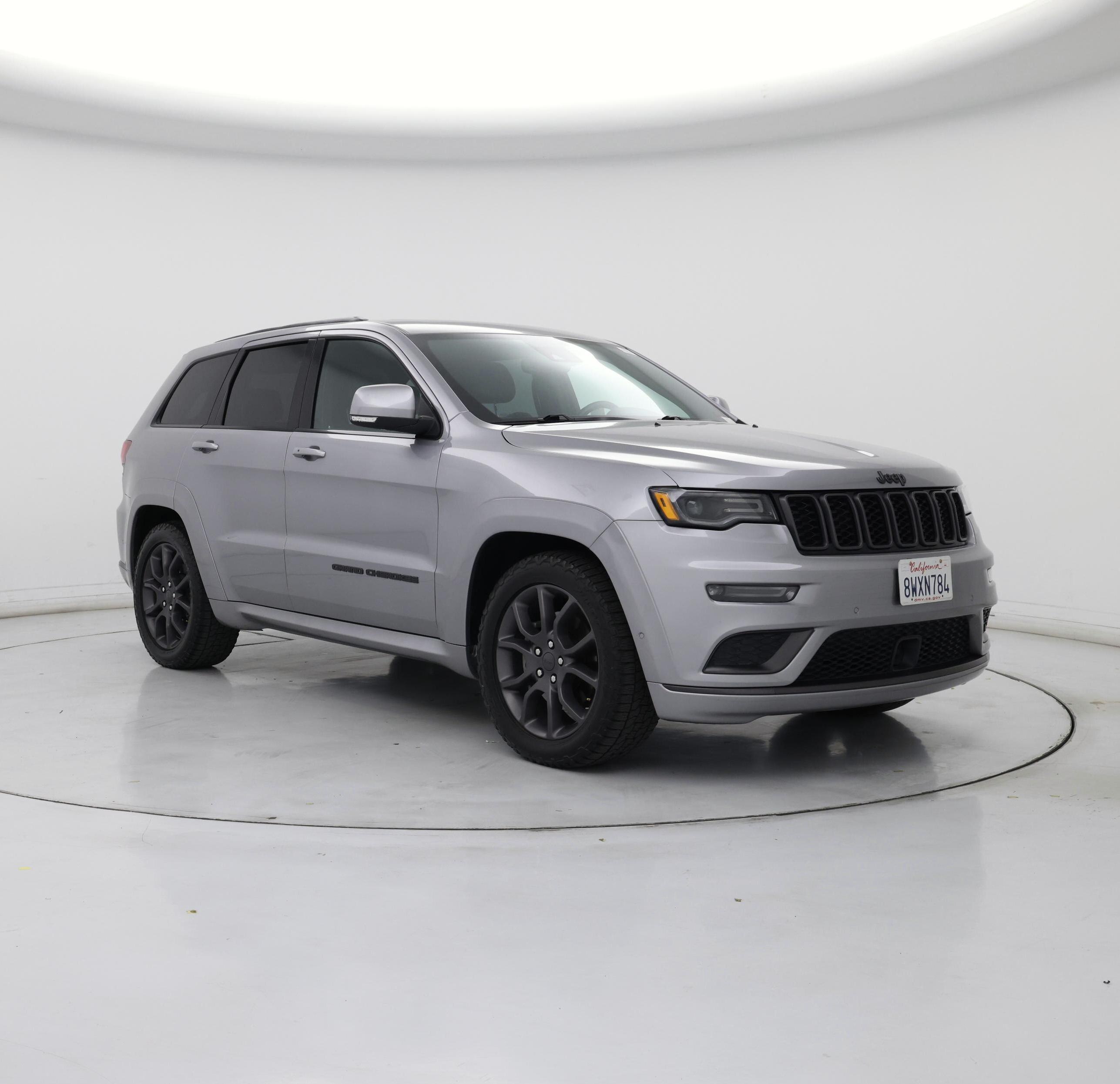 Silver 2021 Jeep Grand Cherokee SUV / Crossover Four-Wheel Drive Automatic