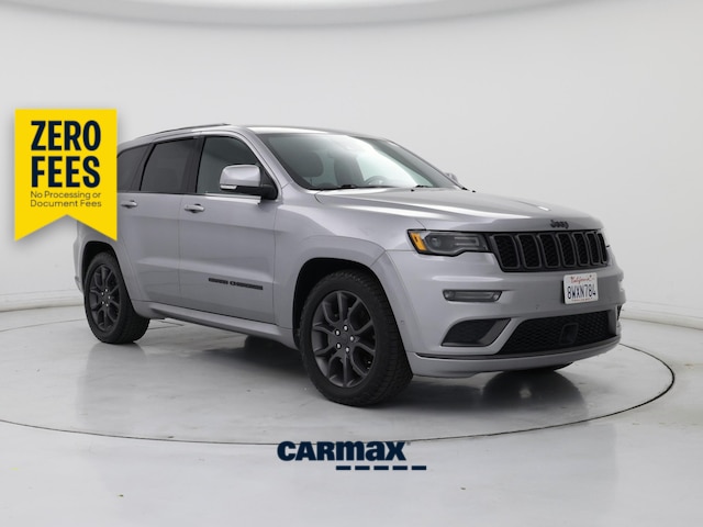 Silver 2021 Jeep Grand Cherokee SUV / Crossover Four-Wheel Drive Automatic