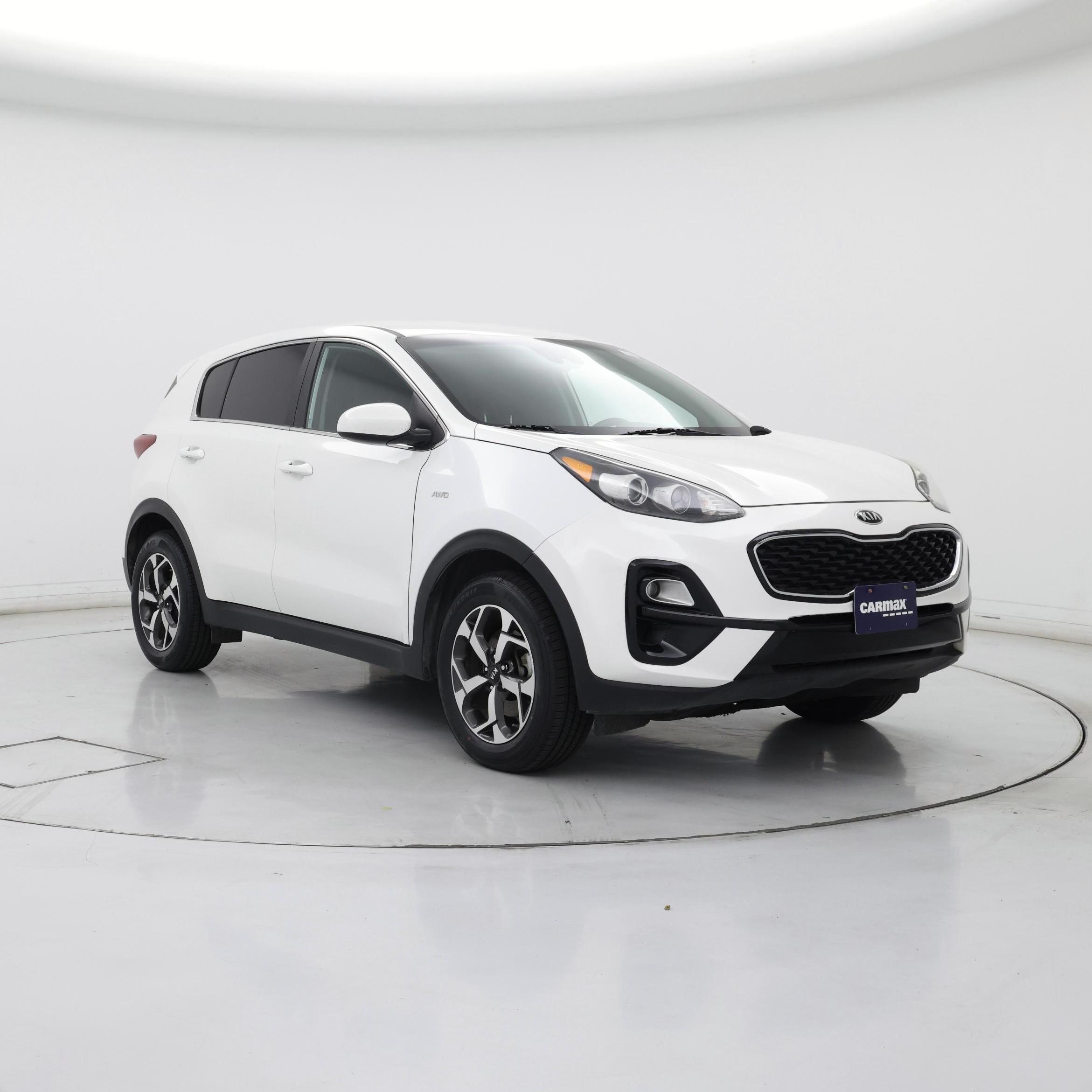 White 2021 Kia Sportage SUV / Crossover All-Wheel Drive Automatic