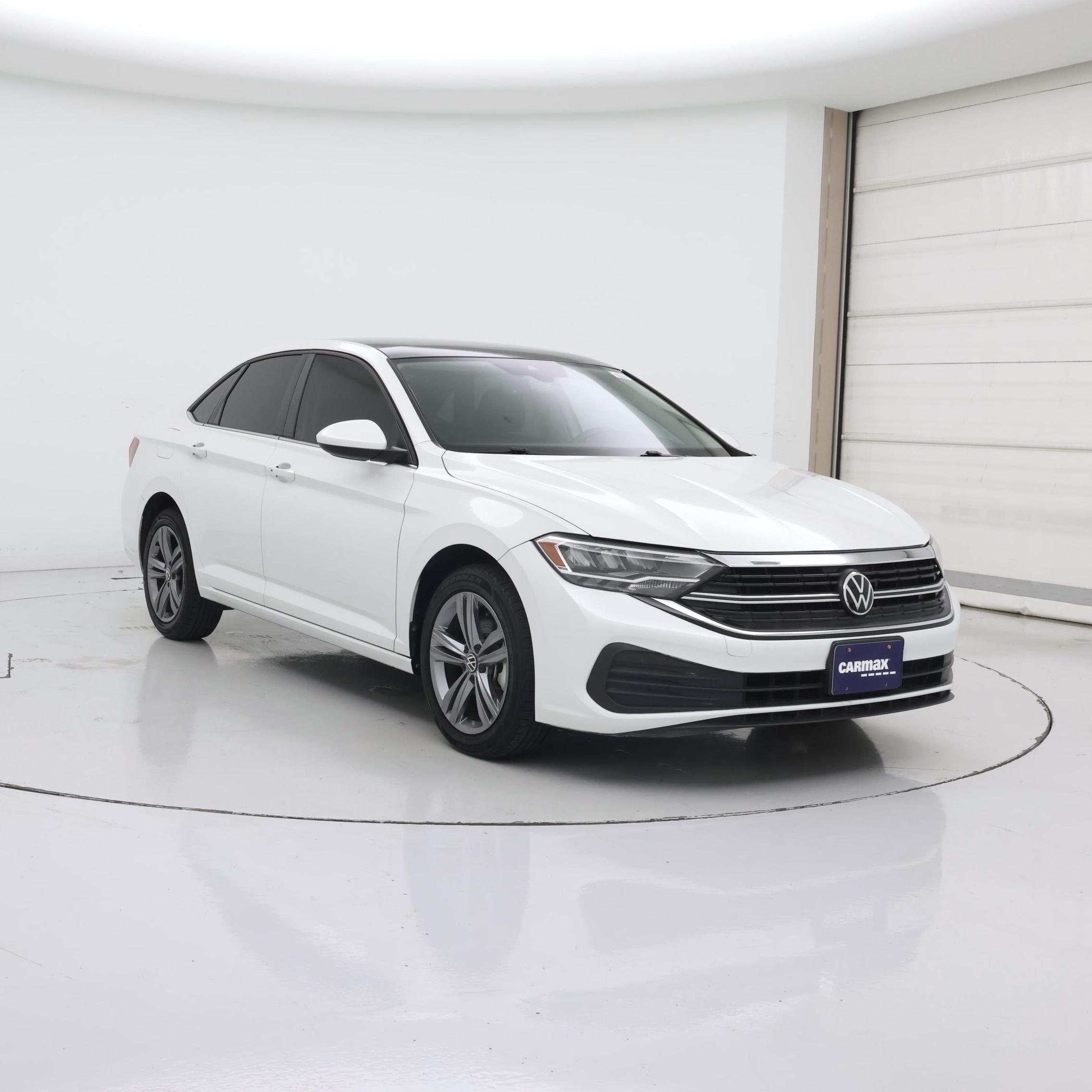 White 2023 Volkswagen Jetta Sedan Front-Wheel Drive Automatic