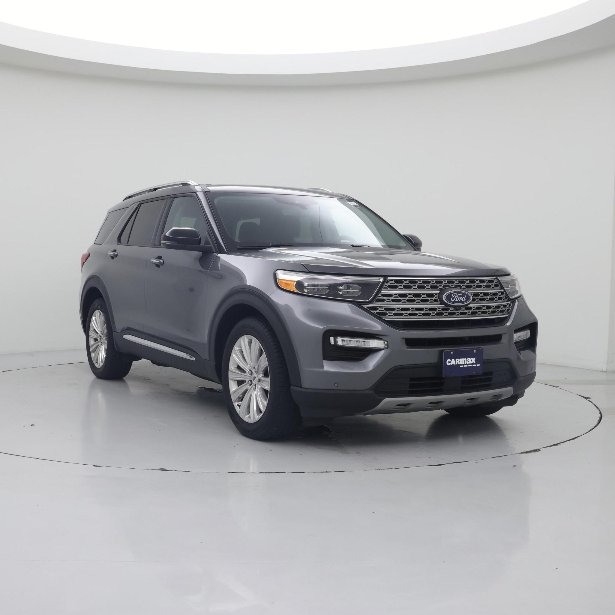 Gray 2023 Ford Explorer SUV / Crossover Rear-Wheel Drive Automatic
