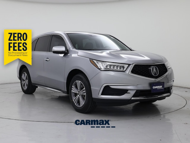 Silver 2020 Acura MDX SUV / Crossover Front-Wheel Drive Automatic