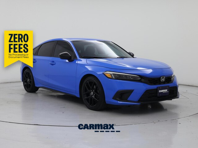 Blue 2024 Honda Civic Hatchback Hatchback Front-Wheel Drive Automatic