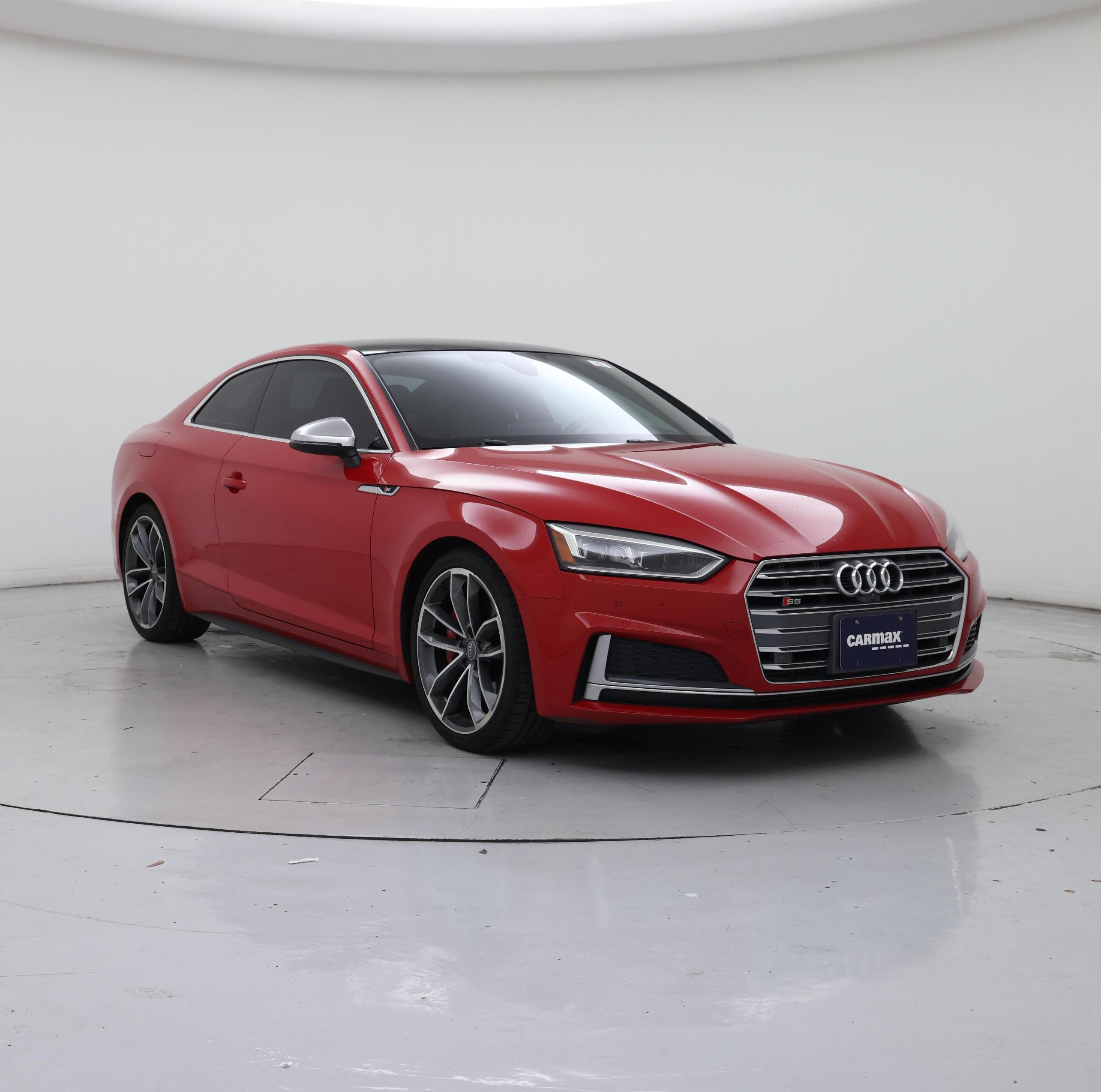 Red 2018 Audi S5 Coupe All-Wheel Drive Automatic