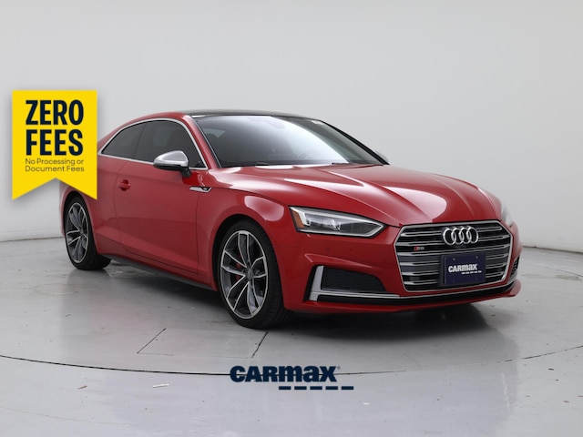 Red 2018 Audi S5 Coupe All-Wheel Drive Automatic