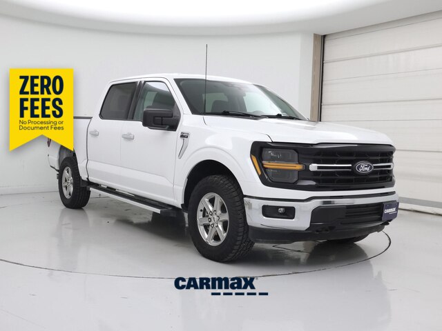 White 2025 Ford F-150 Pickup Truck Four-Wheel Drive Automatic