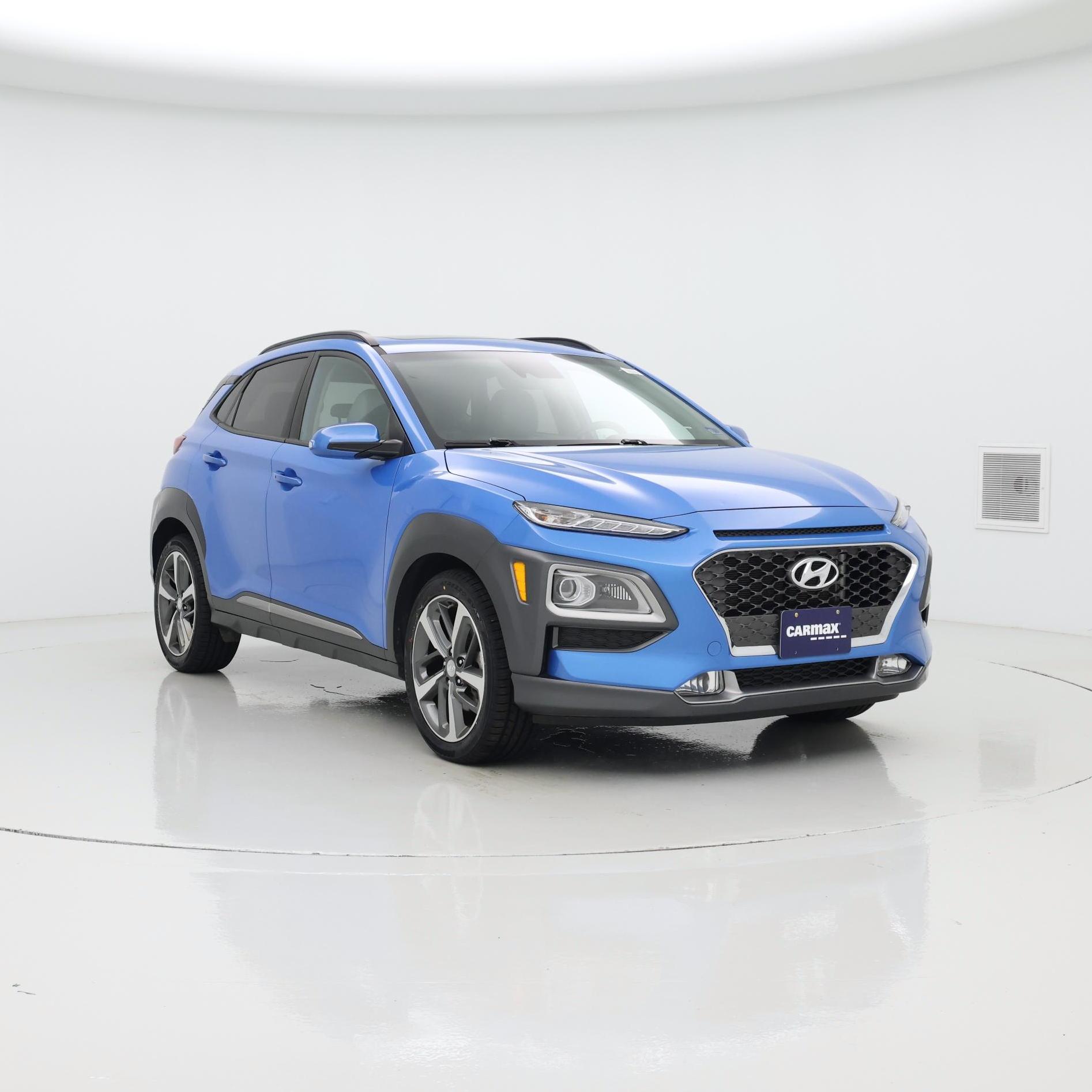Blue 2020 Hyundai Kona SUV / Crossover All-Wheel Drive Automatic