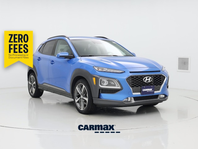 Blue 2020 Hyundai Kona SUV / Crossover All-Wheel Drive Automatic