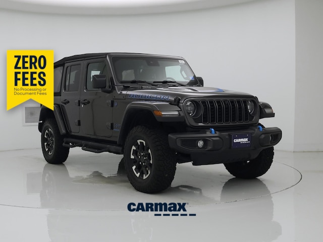 Gray 2024 Jeep Wrangler 4xe Rubicon 4WD SUV / Crossover Four-Wheel Drive Automatic