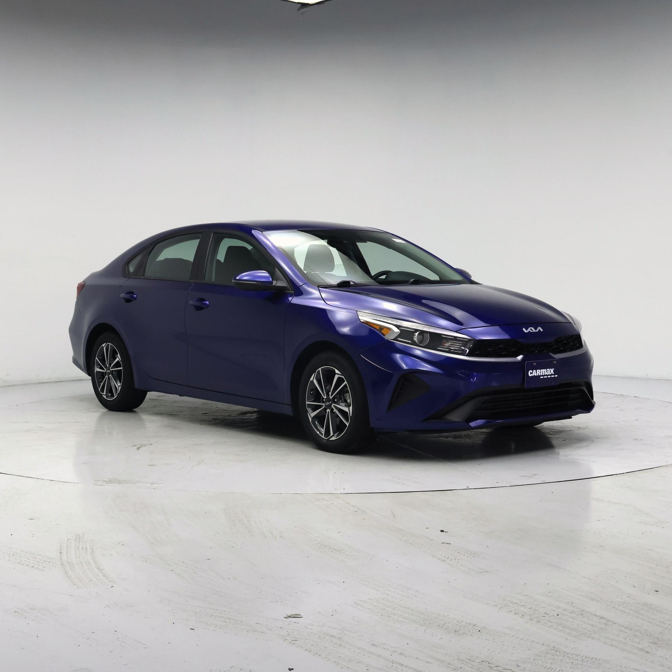 Blue 2022 Kia Forte LXS FWD Sedan Front-Wheel Drive Automatic