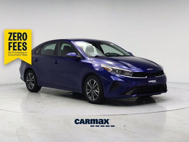 Blue 2022 Kia Forte LXS FWD Sedan Front-Wheel Drive Automatic