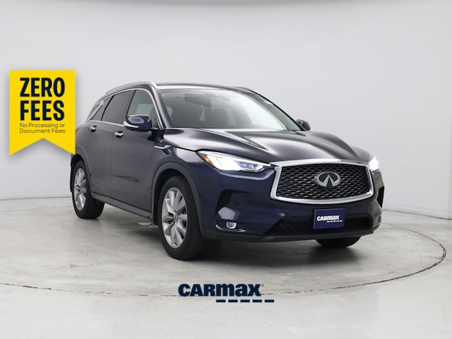 Blue 2022 INFINITI QX50 Essential AWD SUV / Crossover All-Wheel Drive Automatic