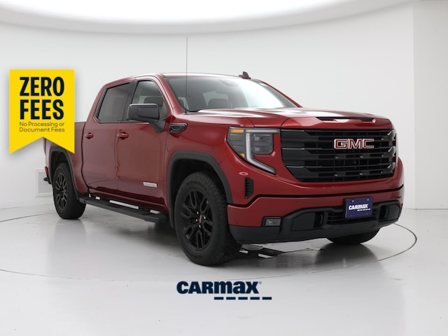 Red 2022 GMC Sierra 1500 Pickup Truck Four-Wheel Drive Automatic
