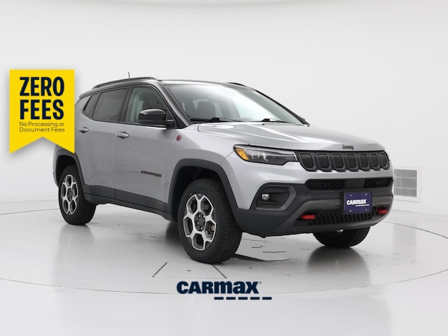 Silver 2022 Jeep Compass SUV / Crossover Four-Wheel Drive Automatic