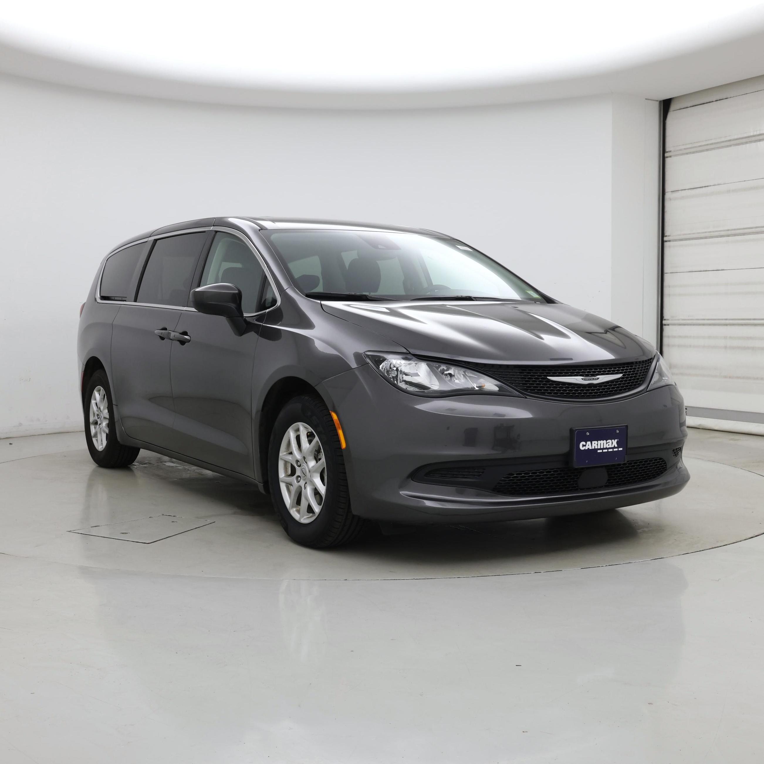 Gray 2022 Chrysler Voyager Minivan Front-Wheel Drive Automatic