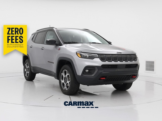 Silver 2022 Jeep Compass SUV / Crossover Four-Wheel Drive Automatic