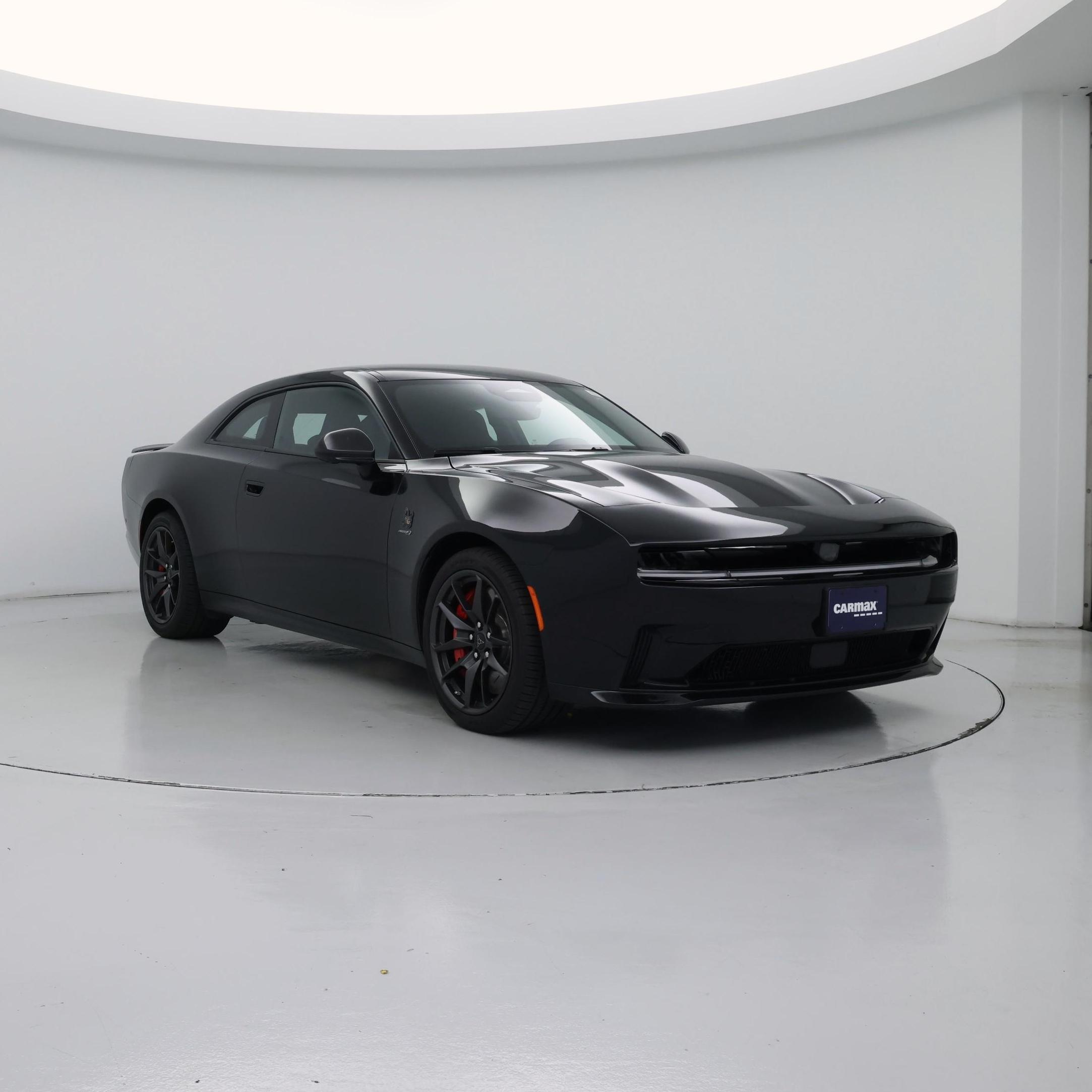 Black 2024 Dodge Charger Daytona Coupe All-Wheel Drive Automatic