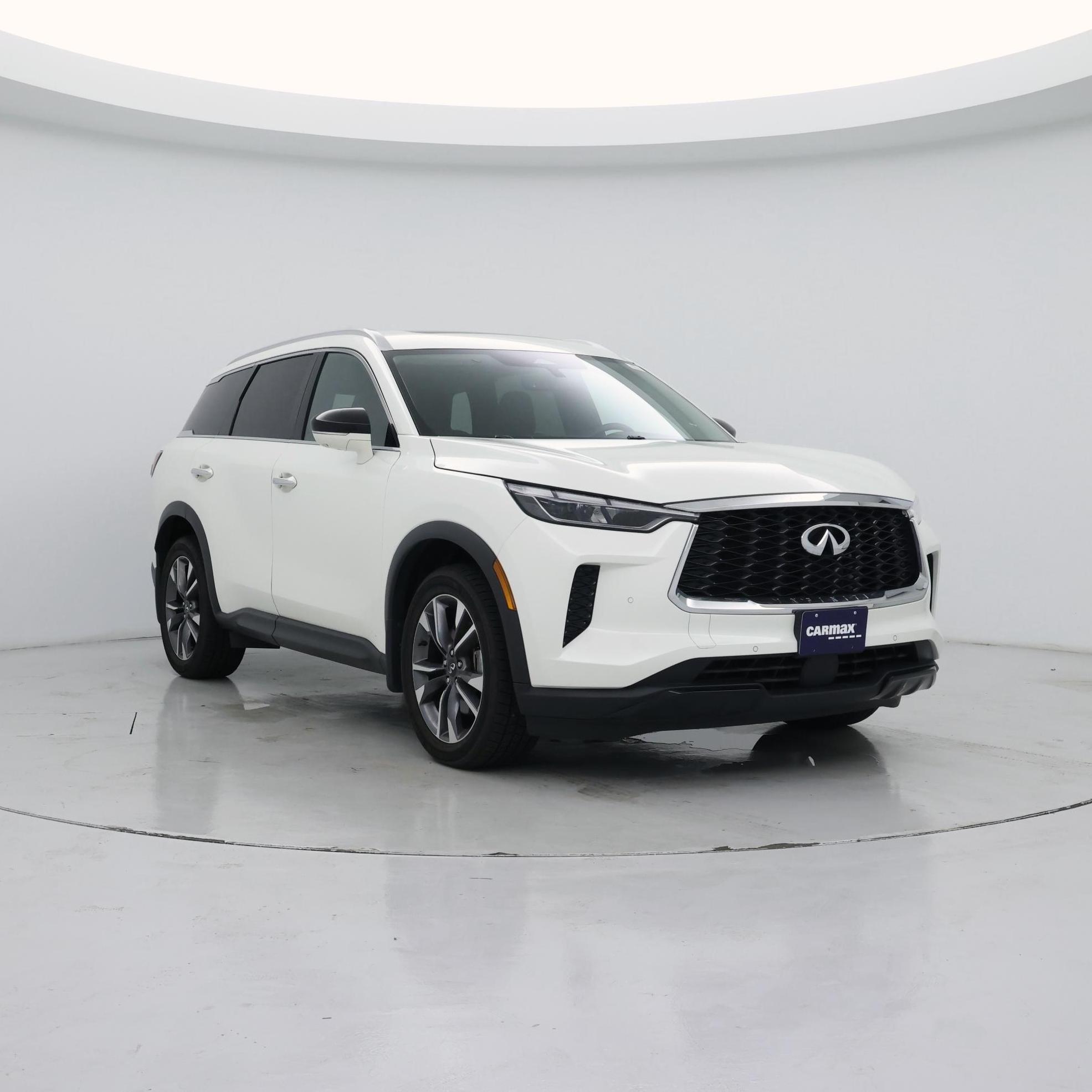 White 2023 INFINITI QX60 SUV / Crossover All-Wheel Drive Automatic