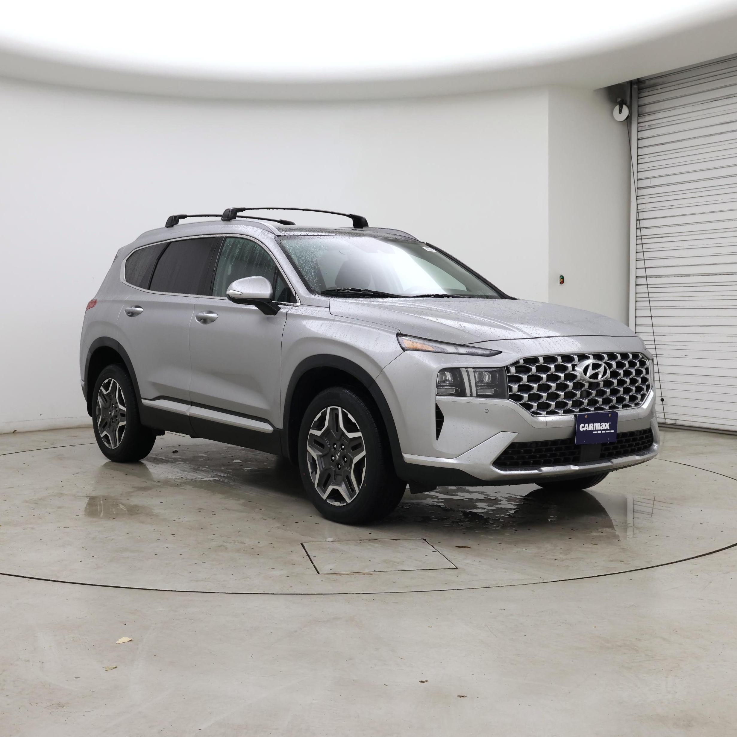 Silver 2023 Hyundai Santa Fe SUV / Crossover All-Wheel Drive Automatic