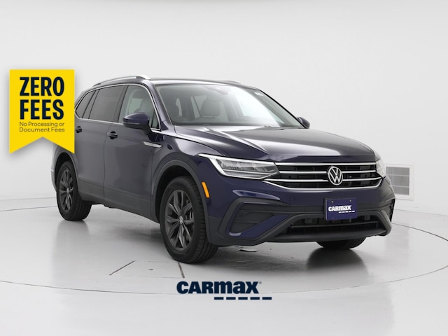 Blue 2023 Volkswagen Tiguan SUV / Crossover Front-Wheel Drive Automatic