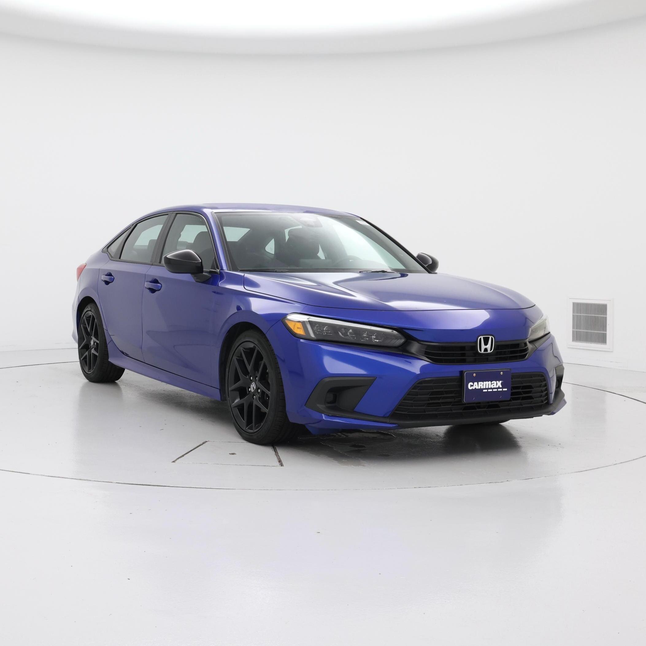 Blue 2023 Honda Civic Sedan Front-Wheel Drive Automatic