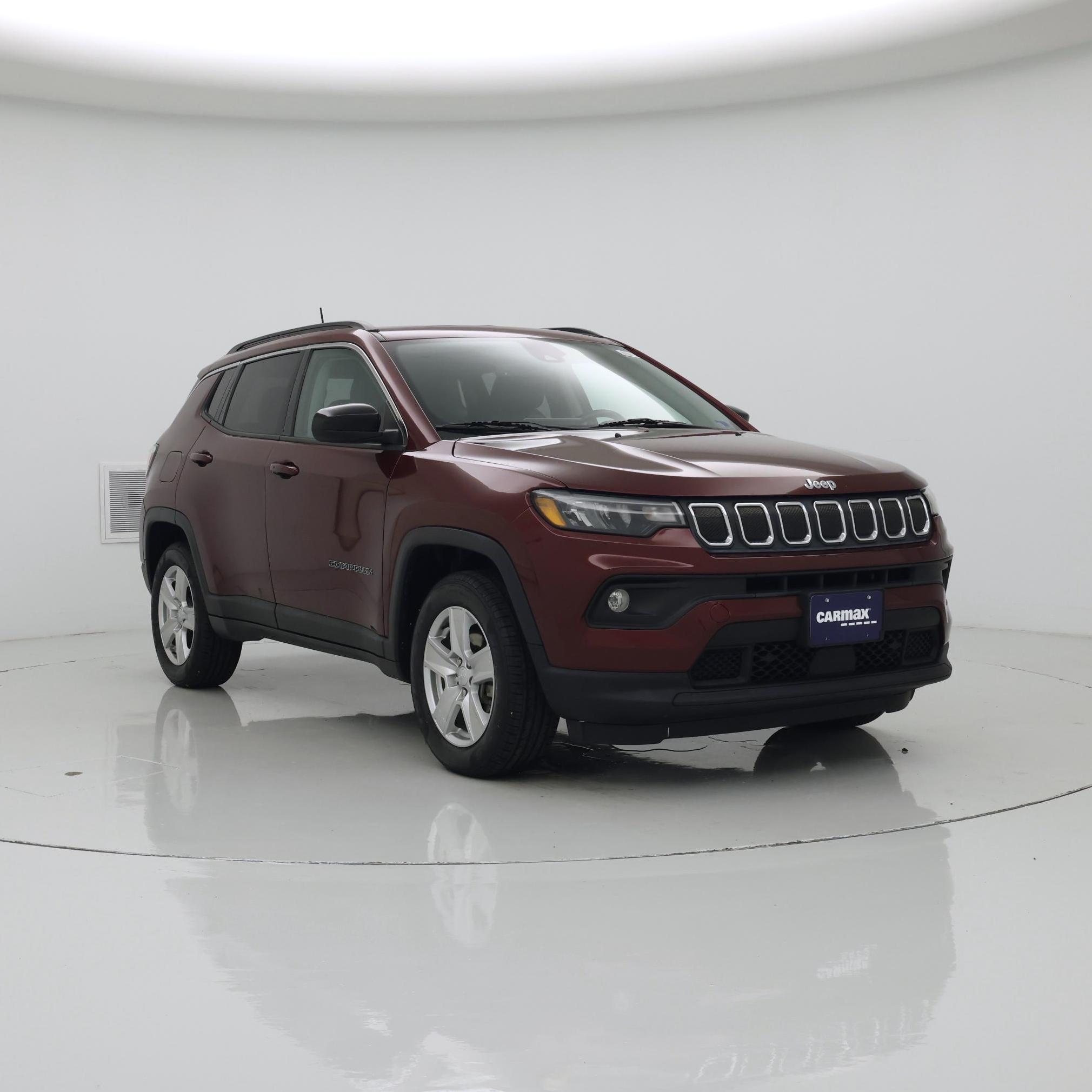 Red 2022 Jeep Compass SUV / Crossover Four-Wheel Drive Automatic