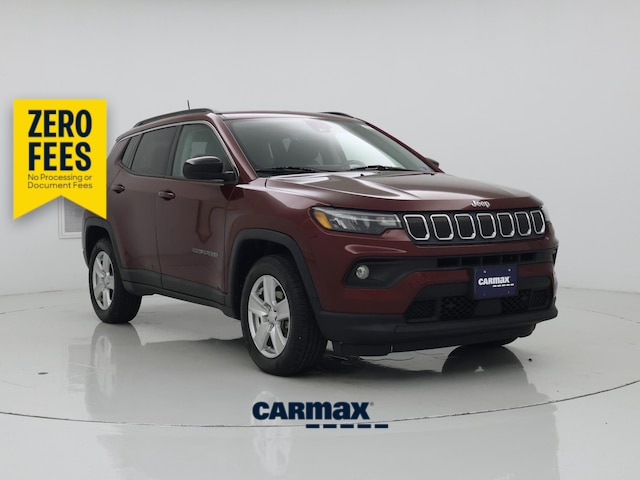 Red 2022 Jeep Compass SUV / Crossover Four-Wheel Drive Automatic