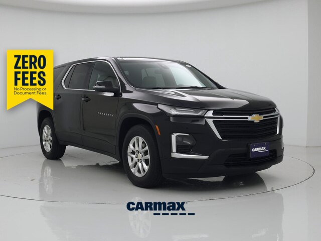Black 2023 Chevrolet Traverse SUV / Crossover Four-Wheel Drive Automatic