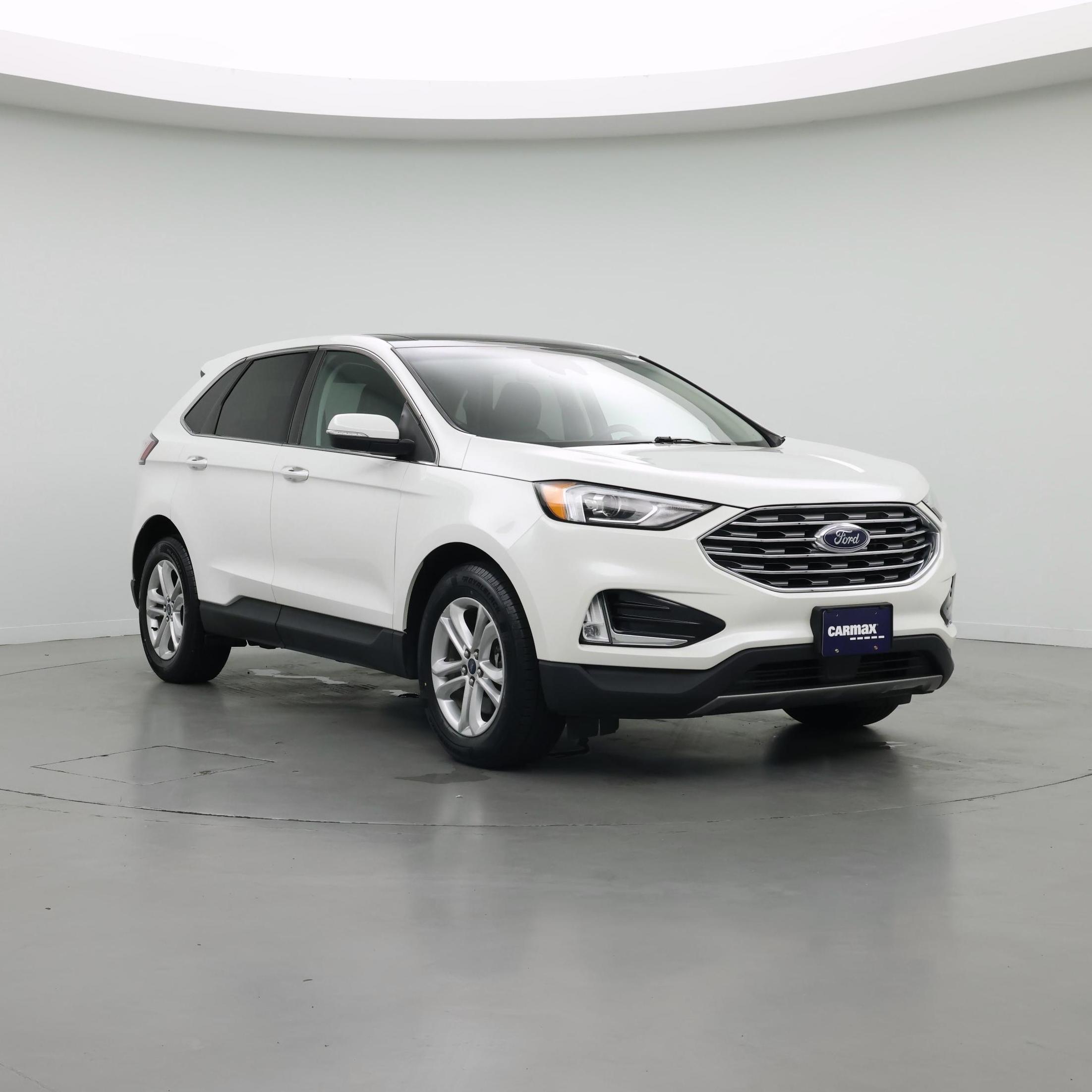 White 2020 Ford Edge SUV / Crossover All-Wheel Drive Automatic