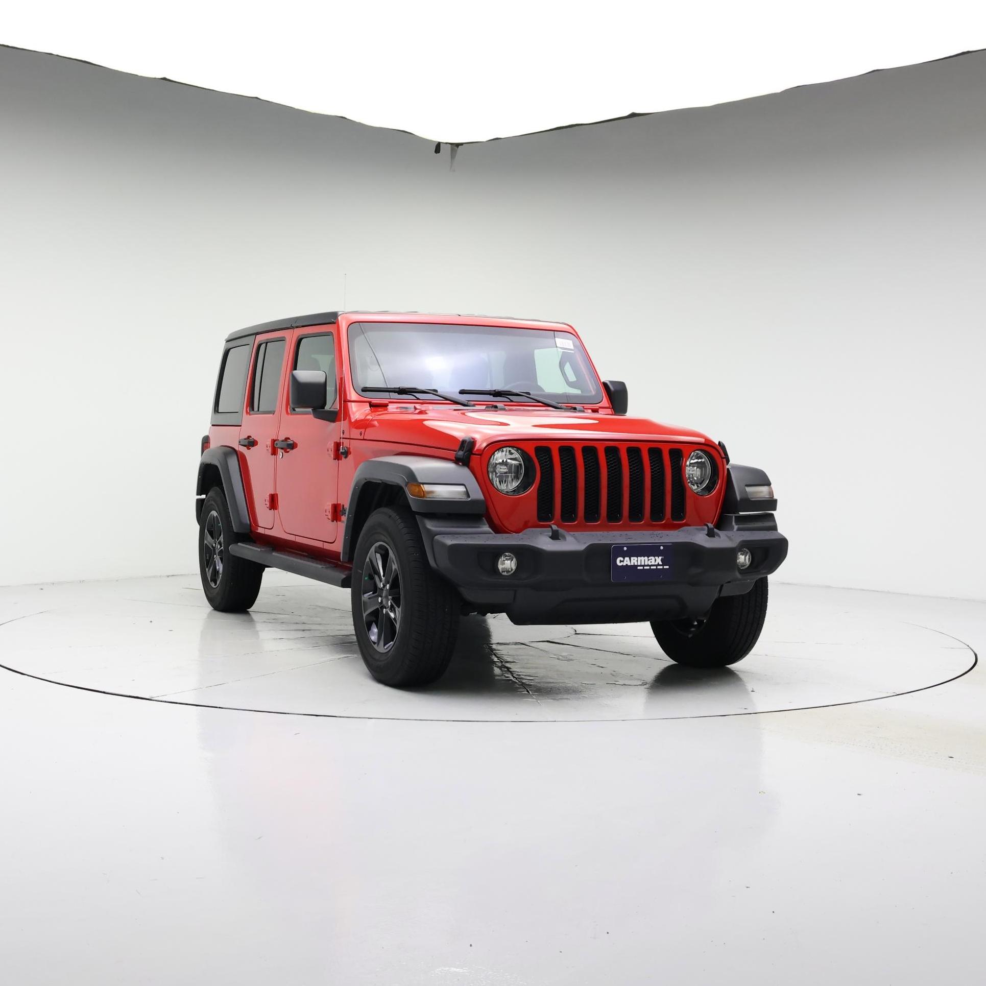 Red 2022 Jeep Wrangler SUV / Crossover Four-Wheel Drive Automatic