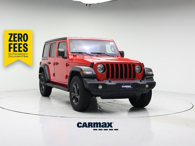 Red 2022 Jeep Wrangler SUV / Crossover Four-Wheel Drive Automatic