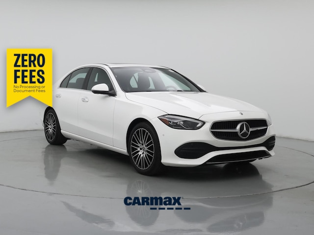 White 2025 Mercedes-Benz C-Class C 300 RWD Sedan Rear-Wheel Drive Automatic