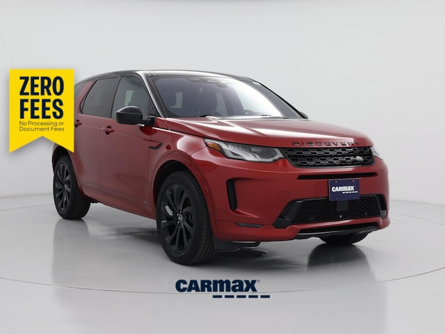 Red 2021 Land Rover Discovery Sport SUV / Crossover All-Wheel Drive Automatic